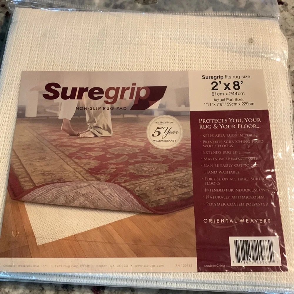 Suregrip non-slip rug pad